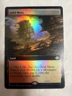 Arid Mesa X1 Mtg Modern Horizons 2 Nm Extended Art Foil - Image 1