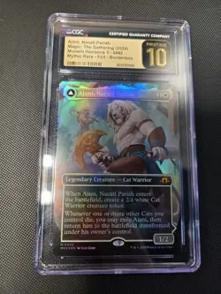 AJANI, NACATL PARIAH Modern Horizons 3 Borderless Foil CGC 10 Pristine MTG - Image 1
