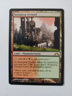 MTG - Stomping Ground - Gatecrash - NM - Image 1