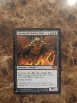 Demon of Death's Gate The List Reprints Regular NM MTG - Image 1