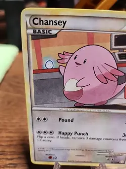 Chansey 58/123 HeartGold SoulSilver Regular 2010 Pokemon TCG - Image 2