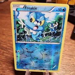 Froakie 46/162 Reverse Holo Card XY Breakthrough Pokemon TCG - Image 1