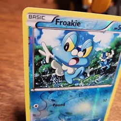 Froakie 46/162 Reverse Holo Card XY Breakthrough Pokemon TCG - Image 2