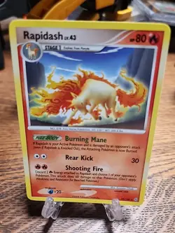 Rapidash 22/100 Stormfront Regular 2008 Pokemon TCG NM - Image 1