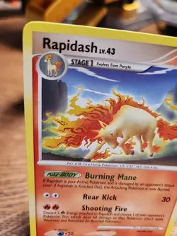 Rapidash 22/100 Stormfront Regular 2008 Pokemon TCG NM - Image 2