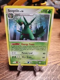 Sceptile 10/100 Stormfront NM 2008 Pokemon TCG Non-Holo Rare - Image 1