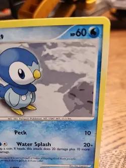 Piplup 93/130 Diamond and Pearl Regular 2007 Pokemon TCG - Image 3
