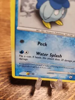 Piplup 93/130 Diamond and Pearl Regular 2007 Pokemon TCG - Image 4