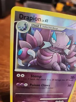 Drapion 23/130 Diamond and Pearl Reverse Holo 2007 LP Pokemon TCG - Image 2