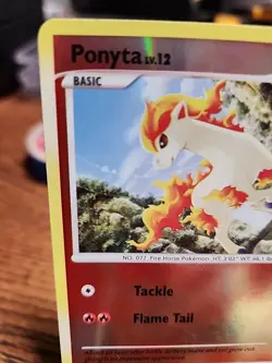 Ponyta 94/130 Diamond and Pearl Reverse Holo LP 2007 Pokemon TCG - Image 2