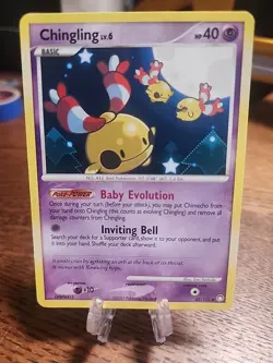 Chingling 42/123 Mysterious Treasures Regular 2007 LP Pokemon TCG - Image 1