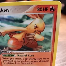 Combusken 29/108 Power Keepers Regular 2007 Pokemon TCG LP - Image 3