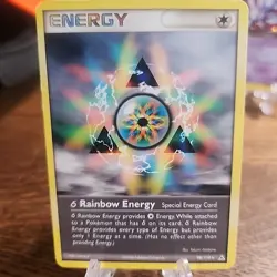 Delta Rainbow Energy 98/110 Holon Phantoms- Regular MP Pokemon TCG - Image 1