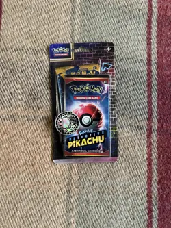Sealed, Pokemon TCG Detective Pikachu. Hanging Blister Pack Sun & Moon + Coin 820650806353 - Image 1
