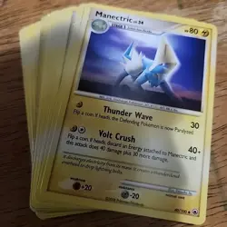 Small Pokemon cards lot of 2008 Majestic Dawn set TCG - Image 1
