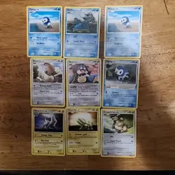 Small Pokemon cards lot of 2008 Majestic Dawn set TCG - Image 3