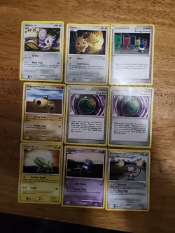 Small Pokemon cards lot of 2008 Majestic Dawn set TCG - Image 4