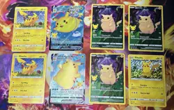Pikachu Lot Of 8 - Celebrations & Mcdonalds Cards 🔥 Pokemon TCG - Image 1