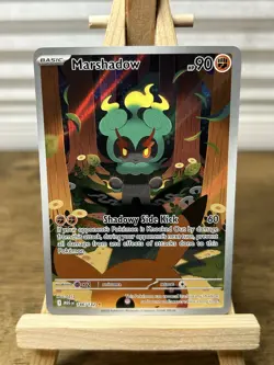 Pokemon TCG Marshadow 146/132 Mega Evolution IR Illustration Rare NM Near Mint - Image 1