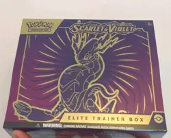 Pokemon TCG Scarlet And Violet Base Set ✅ Elite Trainer Box ETB Miraidon Sealed - Image 1