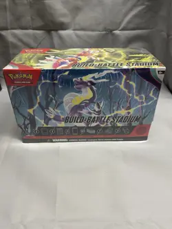 Pokemon TCG Scarlet and Violet Build and Battle Stadium Factory Sealed - Image 1