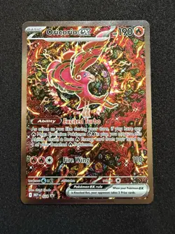 POKEMON - PHANTASMAL FLAMES - ORICORIO EX - UPC PROMO - Grading ready - Image 1