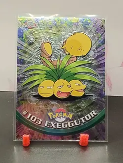 2000 Pokemon Game Topps Chrome Exeggutor TV Rare Base Series 2 - Image 1