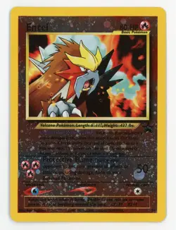 Entei Reverse Holo - Pokemon 2001 Promo #34 MINT - Image 1