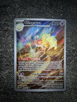 CLEOPSYTRA FULL ART - POKEMON 197/182 EV4 PAR FAILLE PARADOXE NEUF FR - Image 1