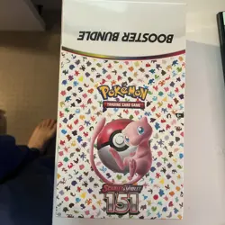 NEW 10x Pokemon 151 Sealed Booster Bundle Display Case - Image 1