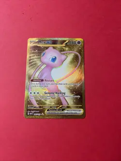 Pokemon TCG Mew EX 205/165 Scarlet & Violet 151 Holo Hyper Rare Pack Fresh - Image 1