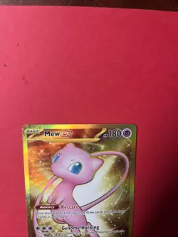 Pokemon TCG Mew EX 205/165 Scarlet & Violet 151 Holo Hyper Rare Pack Fresh - Image 3