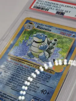 PSA 10 Blastoise 2/102 Celebrations: Classic Collection Holo 2021 Pokemon TCG - Image 2