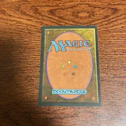 Sandstorm Error Card MTG 4th Edition English Square Cut Used - Image 3