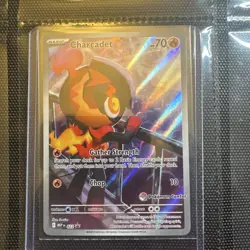 Pokemon Center Stamped Charcadet Mint Condition Black Star Promo Card 022 - Image 1