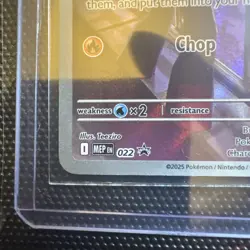 Pokemon Center Stamped Charcadet Mint Condition Black Star Promo Card 022 - Image 2