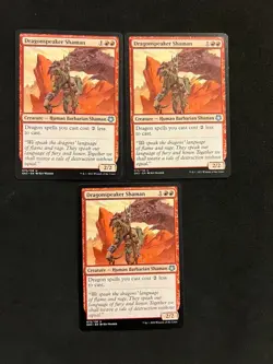 Dragonspeaker Shaman x3 [Game Night: Free-for-All] Magic MTG Cards LP - Image 1