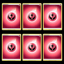 6x Fairy Energy Lot Sword Shield Energy Pokemon Cards Collection Set Common TCG - Image 1