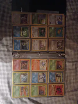 Vintage 1999 To 2013 Pokemon Cards With Binder # in sharpie are on page not card - Image 3