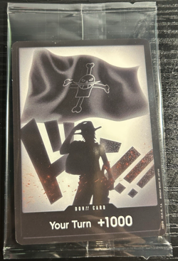 One Piece Special Don!! Set Vol.2 ACE Promo Don Card Sealed - Image 1