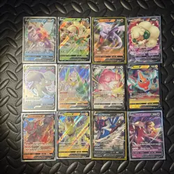 All V Pokemon Lot TCG 12 Card Lot - Holo - NM - Blissey V 119 - Rotom V SWSH257 - Image 1
