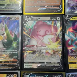 All V Pokemon Lot TCG 12 Card Lot - Holo - NM - Blissey V 119 - Rotom V SWSH257 - Image 4