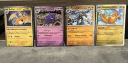 Pokemon Cards 151 Sam's Club Exclusive Cosmos Holo Promo Complete Set of 4 - Image 1