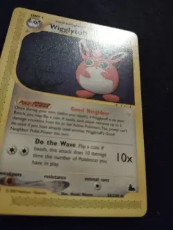 Wigglytuff 34/144 Pokemon Trading Card Game eCard Skyridge Near Mint NM TCG - Image 2