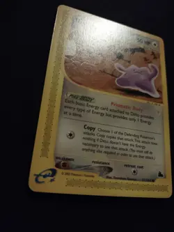 Ditto 51/144 Pokemon Trading Card Game eCard Skyridge Near Mint NM TCG - Image 3