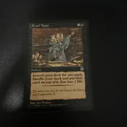 MTG Cruel Tutor Portal - N/A / English / Near Mint - Image 1