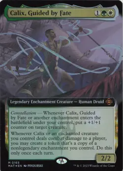 Calix, Guided by Fate (Extended Art) - FOIL - M March of the Machine: The Afterm - Image 1