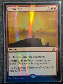 Obliterate - Foil - From The Vault: Lore (MTG) - Image 1