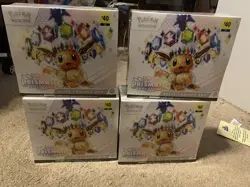 Pokemon Prismatic Evolutions Elite Trainer Box Lot of 4 Eevee sealed - Image 1