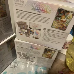 Pokemon Prismatic Evolutions Elite Trainer Box Lot of 4 Eevee sealed - Image 2